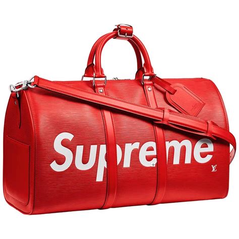 supreme lv bag for sale|louis vuitton supreme duffle.